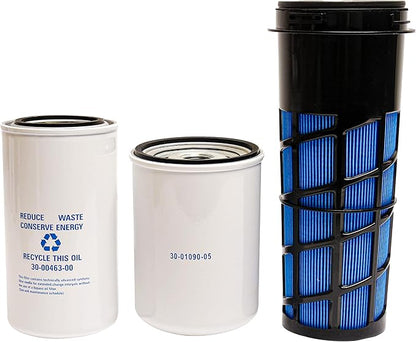 1 Set Filter Maintenance Service Kit including 30-00471-20 & 30-01090-05 & 30-00463-00 air & fuel & oil Filter, Fits for Carrier Reefer 7300 & 7500#OE 1559418 580048838 P611858 AF4219 LF9028 DBL7349