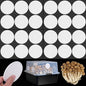 24 Pcs 2.5" Monotub Adhesive Filter Disks-3MM Thick Monotub Filter Discs-Monotub Filters for Mushroom Growing Supplies Filter Pad Replacements