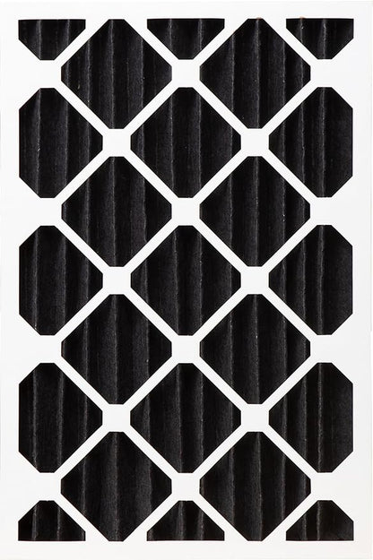 Nordic Pure 16x20x4 (Actual Size: 15 1/2 x 19 1/2 x 3 5/8) Pure Carbon Pleated Odor Reduction Merv 8 Furnace Filter 1 Pack