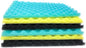 Wave Point Aquarium Bio Sponge Foam Filter Media Pad Cut-to-fit for Fish Tank Sump Pond 17" x 11" x 1/2" to 1" (2 Sets (6 PCS))