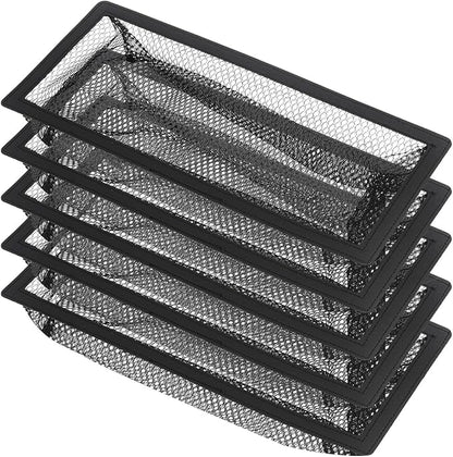 Floor Register Cover Trap, Floor Air Vent Cover Screen for Home Air Vent Filters 5-Pack Floor Vent Mesh Filters Net Trap (4 x 8 Inch)