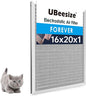 UBeesize 16x20x1 Reusable Electrostatic Air Filter HVAC AC Furnace Filter,MERV 8,Washable, Lasts a Lifetime,Permanent Air Filter,Breathe Fresher,Home And Office(Actual Size:15.5x19.75x0.82 Inch)