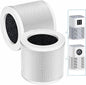 A1 A1W Air P-urifier Filter Replacement Fit for VEWIOR HQSC-50 HQKJ-80, AMEIFU AP01W, KOIOS HQKJ-50 Air Purifi-er, A1 3-in-1 H13 HEPA Air Cleaner Filter, 2 Pack