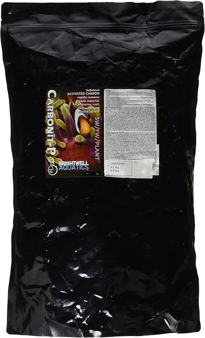 Brightwell Aquatics Carbonit-P - Activated Carbon Filter Media for Marine and Freshwater Aquarium