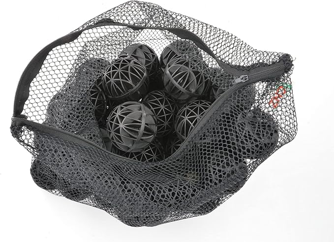 CNZ 2" Bio Sponge Ball with Filter Media Bag for Aquarium and Pond, 50pcs