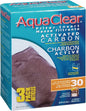 AquaClear A1382 Activated Carbon Insert, 30-Gallon Aquariums, White, 3-Pack