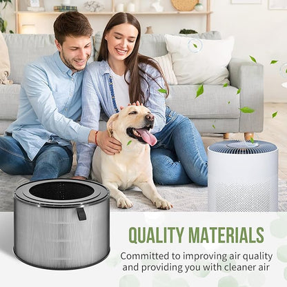 AS601HBB0 Filter Compatible with LG PuriCare 360 Air Purifier Filter Model AS601HBB0, H13 HEPA ＆ Activated Carbon Filter, 1 Pack of Puricare 360 Replacement Filter