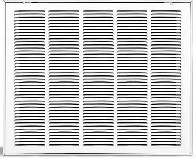 Fancat Return Air Filter Grille for 25x20 Ducts, Steel Air Vent Cover with Removable Door for 1" Filters | Fits Sidewall & Ceiling | Outer Size: 27 5/8" W x 22 5/8" H