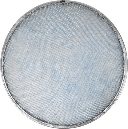 8" Inch Filter Replacement - Round Duct Filter System - G4 Class Filter and Mesh Screen - Dust Collection and Air Purification