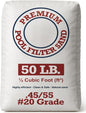 Play22 20 Grade Pool Filter Sand - Pool Sand, 50 Pound Bag Silica Sand for Pool Filter, Non Staining, Non Corroding, for Above Ground and Inground Swimming Pool Care
