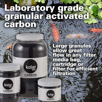 Kolar Labs Crystal Cal Activated Carbon – 3.5 Gallon, Activated Charcoal for Aquariums and Fish Tanks