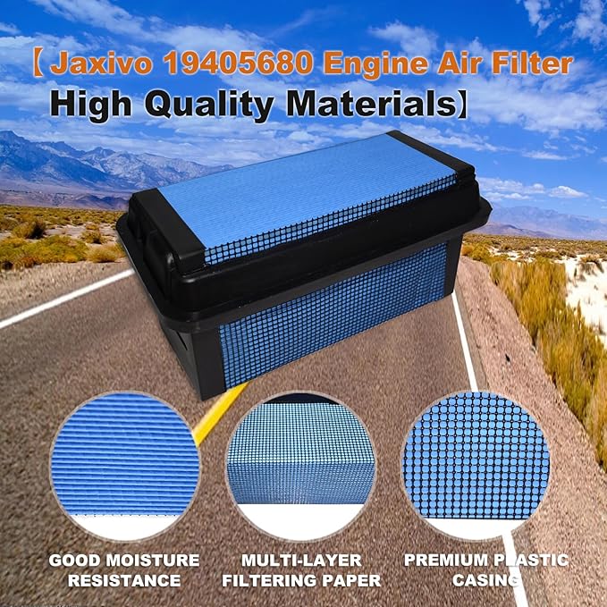 19405680 Engine Air filter Compatible with 2019-2025 International CV515 and CV Series Truck 6.6L V8,for 2019-2025 Silverado 4500/5500/6500 6.6L V8 Diesel,Replace 2518540C1,P643133
