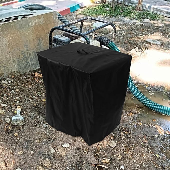 Pool Pump Cover Waterproof Outdoor Filter Pump Housing Protective Cover 55x50x62cm Replacement for Pool Motor and Pond Filter