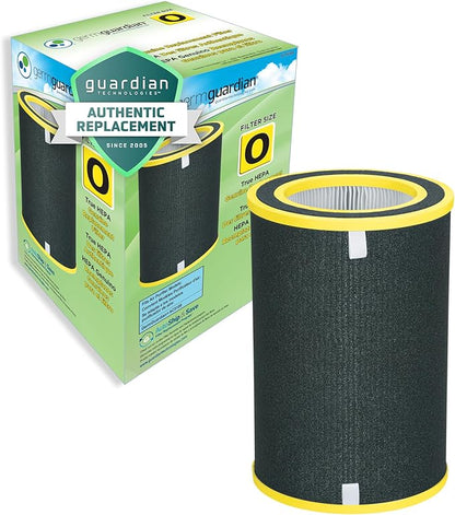 GermGuardian Filter O HEPA Pure Genuine Air Purifier Replacement Filter, Removes 99.97% of Pollutants, Wildfire Smoke, Odors, Mold Spores for Air Purifier AC3200, AC3250, AC5109, AP3250, FLT5100