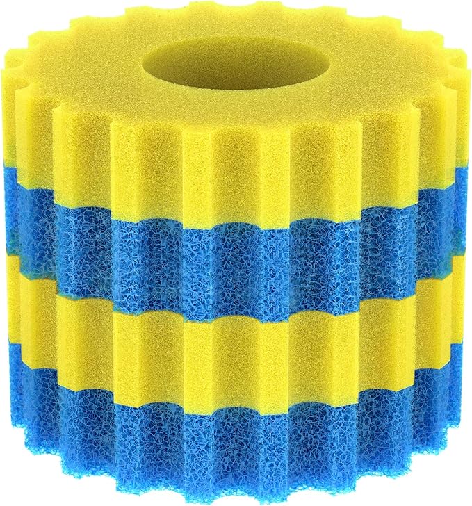 Pawfly Replacement Sponge Filter Media Pad Compatible with Grech/SUNSUN CPF-2500 Pressure Pond Filters Koi Fish, Aquarium Filter Media Sponge Foam Floss for Filtration
