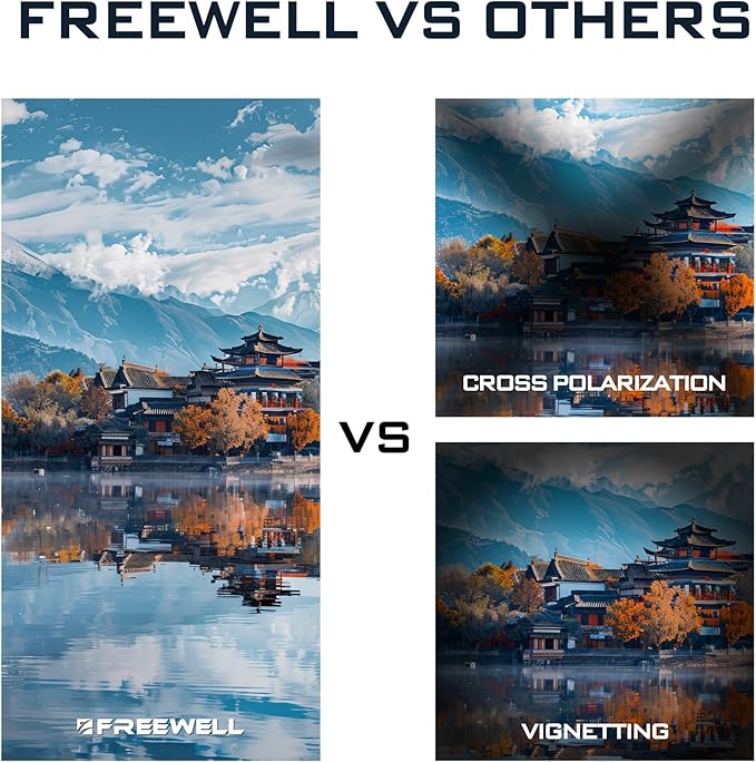 Freewell 82mm V2 Magnetic Hybrid VND/CPL 3-7 Stops Filter - Premium Quality Adjustable VND and CPL Filter Futureproof
