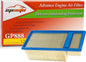 EPAuto GP888 (CA10888) Diesel Engine Air Filter Compatible with Ford F-250 Super Duty, F-350 Super Duty (2011-2016)