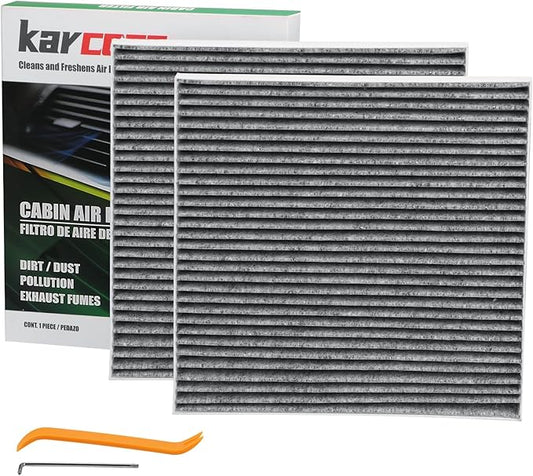 P609422 Cabin Air Filter With Activated Carbon Compatible with FREIGHTLINER CASCADIA 2008-2023 CENTURY COLUMBIA 2000-2016 CORONADO 2000-2016（2 Pack)