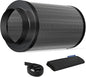 Air Carbon Filter 6 Inch ,Smellines Control Removes 3X More Odors Contaminants. Australian Virgin Charcoal,Carbon Filter for Grow Tent, Hydroponics, Pre-Filter Included (6inch)