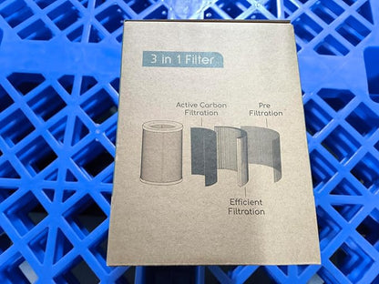 Afloia Original 3-Stage Filter, Compatible with KILO/KILOPLUS/KILOPRO/MIRO/MIRO PRO Air Purifier, 2 Packs