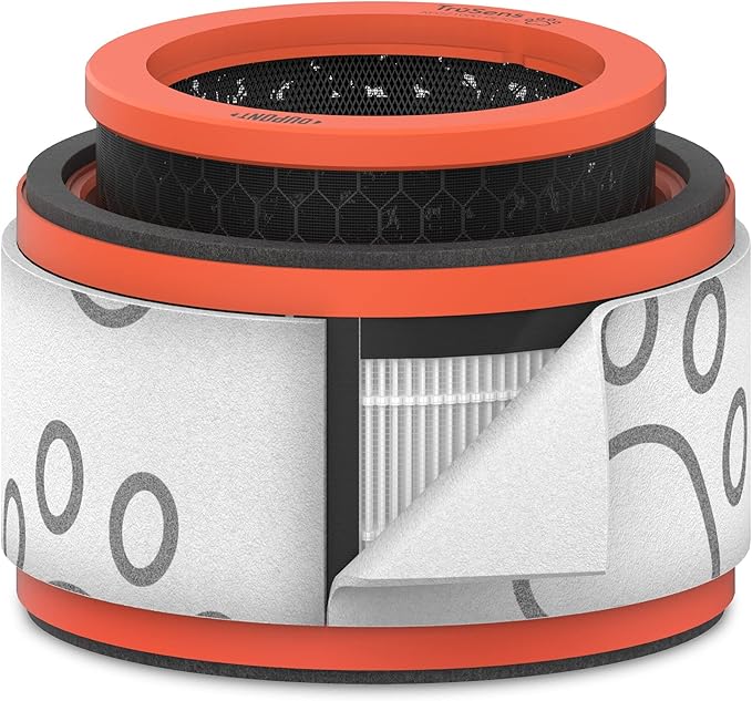 TruSens DuPont Pet Filter with True HEPA for Z-1000 TruSens Air Purifier (Small)