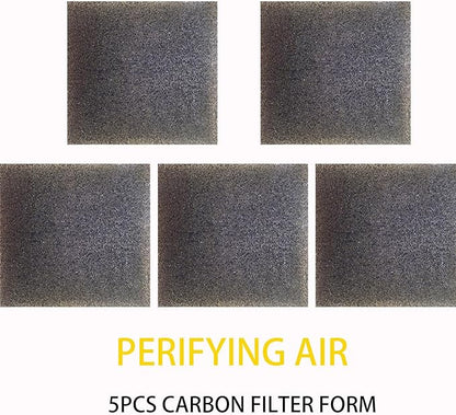 Solder Fume Extractor Soldering Smoke Absorber Welding Smoke Remover with 5 Carbon Filters