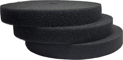Aquarium Pond 5 Gallon Bucket DIY Bio Sponge Filter Media Pad Rounded 11x11 (20-35-50ppi Set)