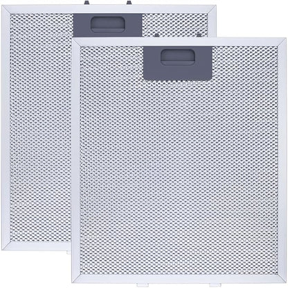 W10169961A Range Hood Filter Replacement, Fits Whirlpool, Ikea, Kitchen Aid, Jenn Air, 5-Layer Aluminum Mesh Hood Grease Filter 10.5x12 Inch, Aluminum Range Hood Vent Filters, 2PCS