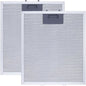 W10169961A Range Hood Filter Replacement, Fits Whirlpool, Ikea, Kitchen Aid, Jenn Air, 5-Layer Aluminum Mesh Hood Grease Filter 10.5x12 Inch, Aluminum Range Hood Vent Filters, 2PCS