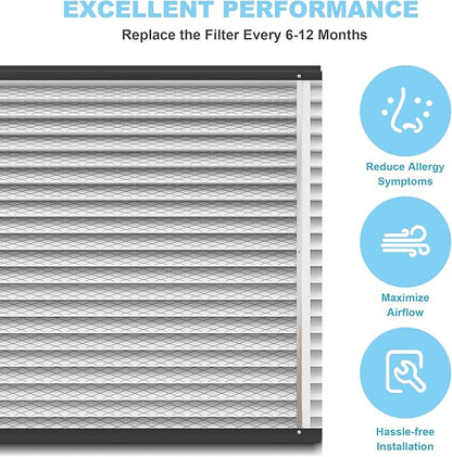 413 Replacement Filter for AprilAire Whole House Air Purifiers Models 1410, 1610, 2410, 2416, MERV 13 Furnace Air Purifier, 16x25x4 Air Filter, 1Pack