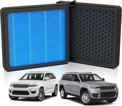 Cabin Air Filter CF12935, Compatible with Jeep Grand Cherokee (2022-2024) and Grand Cherokee L (2021-2024), Not for 2021 Grand Cherokee or 2022 Grand Cherokee WK