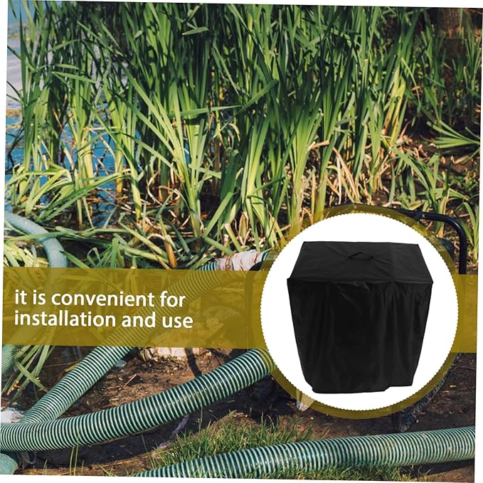 Hemoton Sand Pump Cover for Outdoor Units Filter Pump Cover for Garden Pools Easy to Install for Use