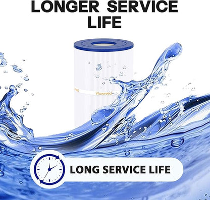 Pool Filter Compatible with CCP520, Clean and Clear Plus 520, PCC130/-M/PAK4, C-7472, FC-1978, R173578, 178585, 4 Pack
