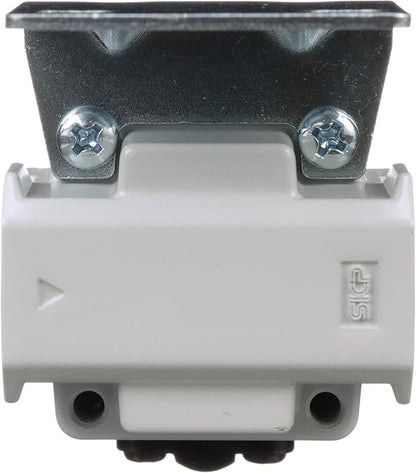 PneumaticPlus SAFD200-N02B-MEP Miniature Compressed Air Coalescing Filter, 0.01 Micron 1/4" NPT - Metal Bowl, Manual Drain, Bracket