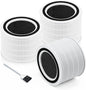 Funmit Core 200S Replacement Filter for Core 200S Smart WiFi Air Purifier, 3-in-1 H13 True HEPA Filter Replacement and High-Efficiency Activated Carbon, Part # Core 200S-RF, 3 Pack