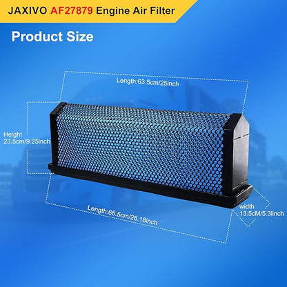 AF27879 Engine Air Filter Compatible with Freightliner 08-17 Cascadia,10-16 Coronado,DD13 DD15 DD16 Cummins ISX12 ISX15 Engine Trucks Accessories Parts Replaces CA5790 CA11249 AF56500