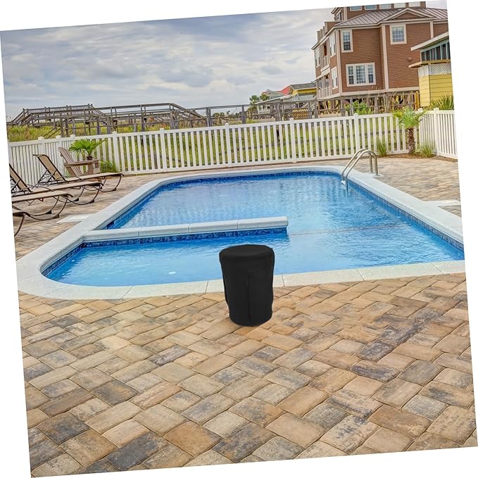 Mipcase Insulated Filter Cover for Garden Pump Weather Resistant Protective Cover with Hook and Loop Design Enhances Aesthetic Provides Temperature
