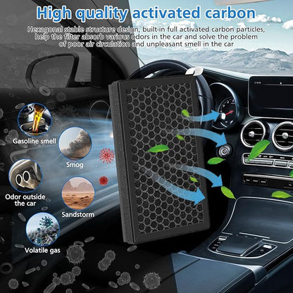 Cabin Air Filter Compatible With Tesla Model 3 and Model Y (4 Pack)