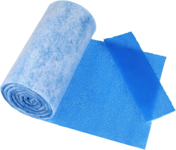 Cut to Fit Air Filter Roll - MERV 8 Up to 50 Filters Cut to Size Air Filter Material Roll-12x90 Inch