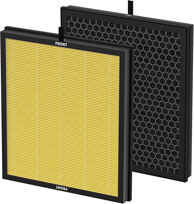 AP303 AP304 Replacement Filter, Compatible with DAYETTE FRESHDEW Air Cleaner Puri-Fier, HEPA Filter with 3 Stage Filtration, 2 Pack