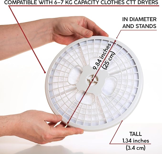 Dryer Lint Filter Compatible with CTT Tumble Clothing Dryer, Include Filter Cotton, Filter Screen, Air Outlet Mask