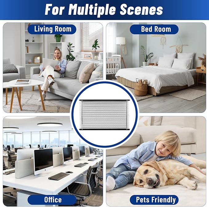 2-Pack 413 Replacement Filter, Compatible with Aprilaire 1410, 1610, 2140, 2416, 3410, 4400, 16x28x4 Inches MERV 13 Furnace Air Filter