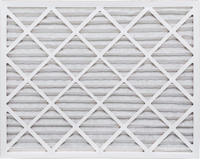 Aerostar 8x16x1 MERV 11-6 Count - Pleated Furnace & Air Conditioner Filters - Removes Dust, Cold & Flu Germs, Lint, Mold, Pet Dander, Allergy-Causing Pollen, Smog & Smoke