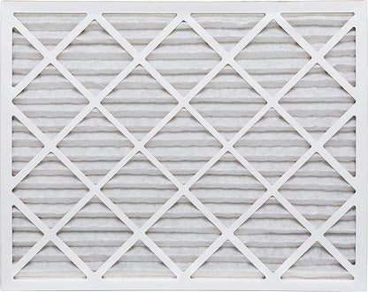 Aerostar 8x16x1 MERV 11-6 Count - Pleated Furnace & Air Conditioner Filters - Removes Dust, Cold & Flu Germs, Lint, Mold, Pet Dander, Allergy-Causing Pollen, Smog & Smoke
