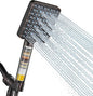 Cobbe Filtered Shower Head with Handheld, High Pressure 6 Spray Mode Showerhead with Filters, Water Softener Filters for Hard Water - Remove Chlorine - Reduces Dry Itchy Skin, Oil Rubbed Bronze
