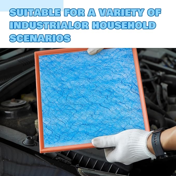 Pangda 360" x 36" x 1" Hammock Roll Air Vent Filters Media Fiberglass Air Filter Roll Industrial HVAC & Dust Collection Pre-filter Media for Furnaces, Ventilation & Workshop