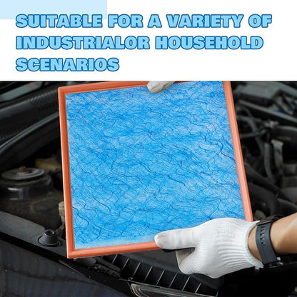 Pangda 360" x 36" x 1" Hammock Roll Air Vent Filters Media Fiberglass Air Filter Roll Industrial HVAC & Dust Collection Pre-filter Media for Furnaces, Ventilation & Workshop