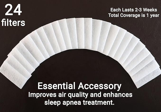 Aveen 24 CPAP Machine Filters, Compatible with ResMed AirSense 11. Enhance Your CPAP Experience with These Premium CPAP Supplies. A Must-Have CPAP Accessories.