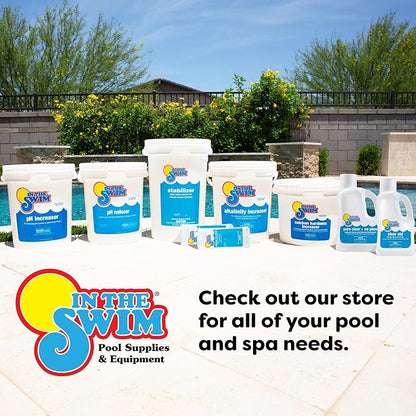 In The Swim Super Clarifier – Fast-Acting, Highly Concentrated Pool Water Clarifier for Crystal Clear Water & Improved Filter Efficiency – for Sand & Cartridge Filters - 1 Quart