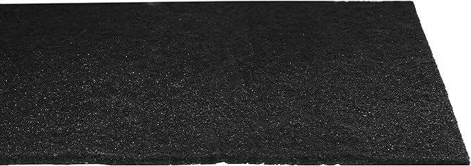 Cut to Fit Activated Carbon Filter Sheet 10x49" Compatible with Honeywell Furnace HVAC, Universal Air Purifier Charcoal Filter Roll for HVAC, AC, Window, Range Hood by LifeSupplyUSA (2-Pack)
